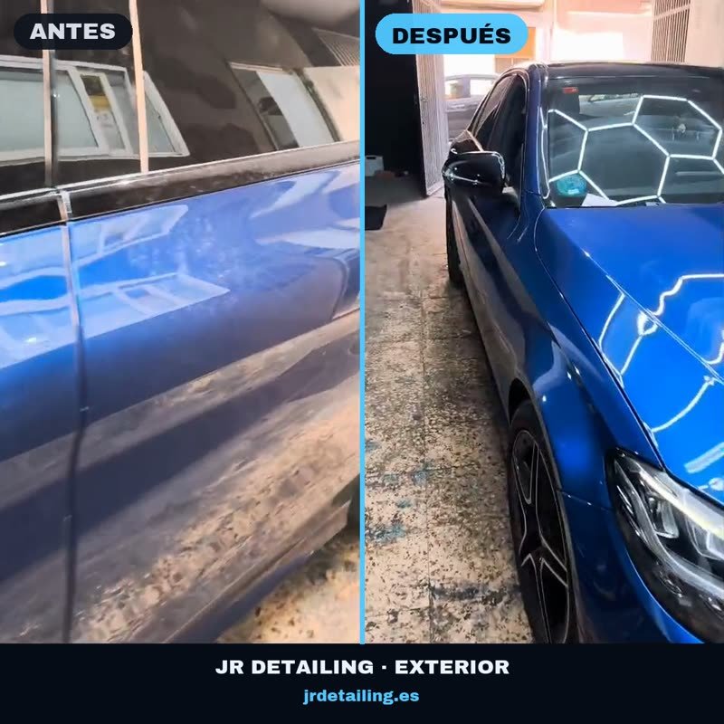 Antes y después: exterior