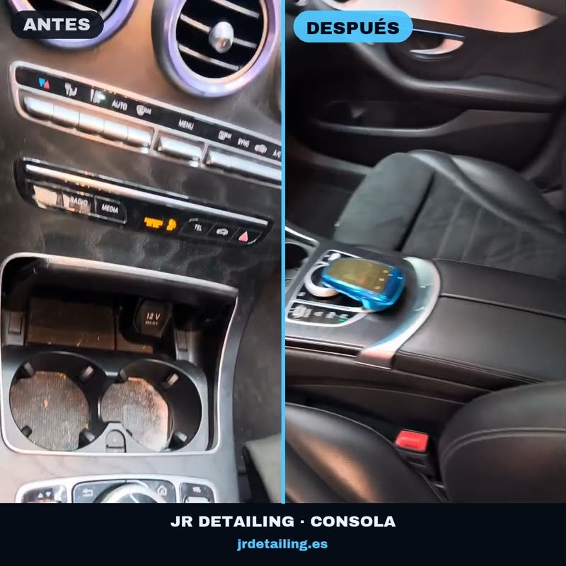 Antes y después: consola